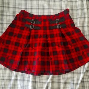 Plaid skirt